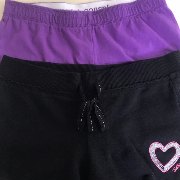 Girls Justice Shorts Size 14 2 Pairs - Picture 1 of 10
